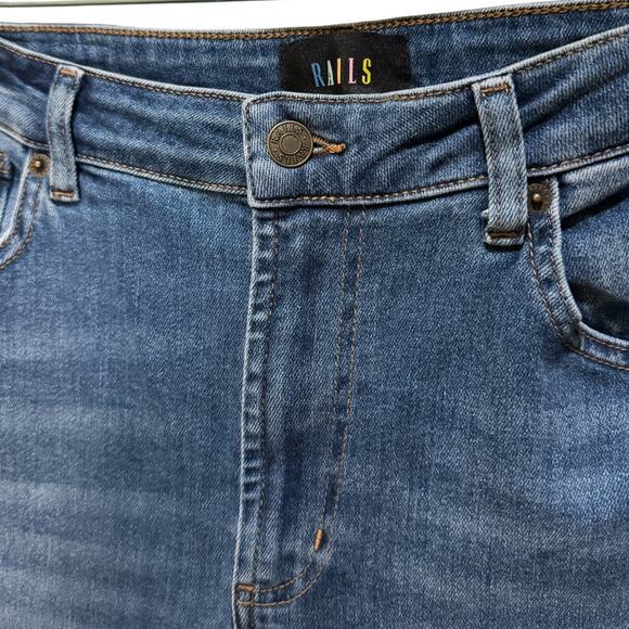 Rails Larchmont Skinny Jean - Baltic Blue Size 31 - Picture 5 of 7